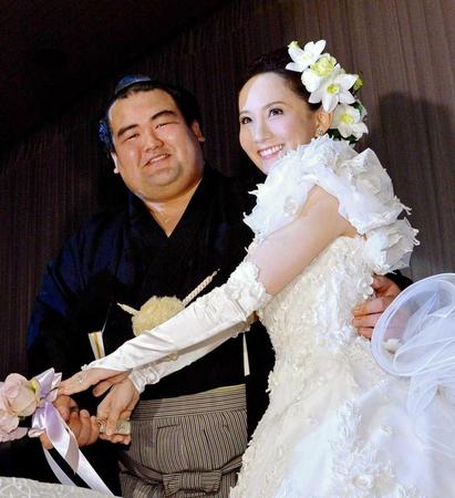 琴奨菊結婚式　ユーチャリスヘッドパーツ