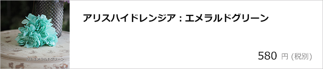 アリスハイドレンジア：エメラルドグリーン/デコプラスオンラインショップ