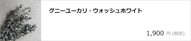 グニーユーカリ・ウォッシュホワイト/デコプラスオンラインショップ